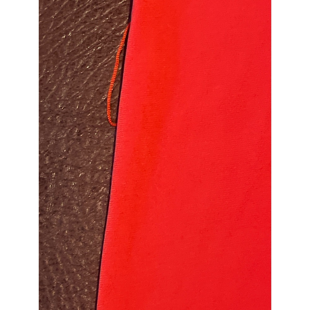 Michael Kors Grenadine Red Chain Lace Up Shift Dress MS58E92S32 Size M NEW - Picture 7 of 9